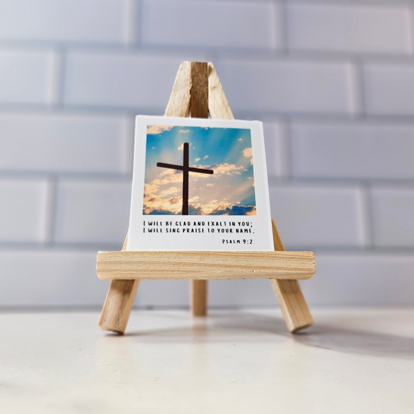 Psalm 9:2 Instant Photo Sticker