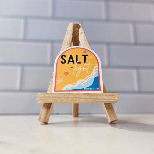 Salt And Light Coastal Sticker